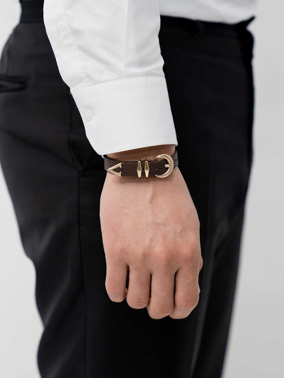 Signature AC Bracelet #001 [D.brown & Gold]