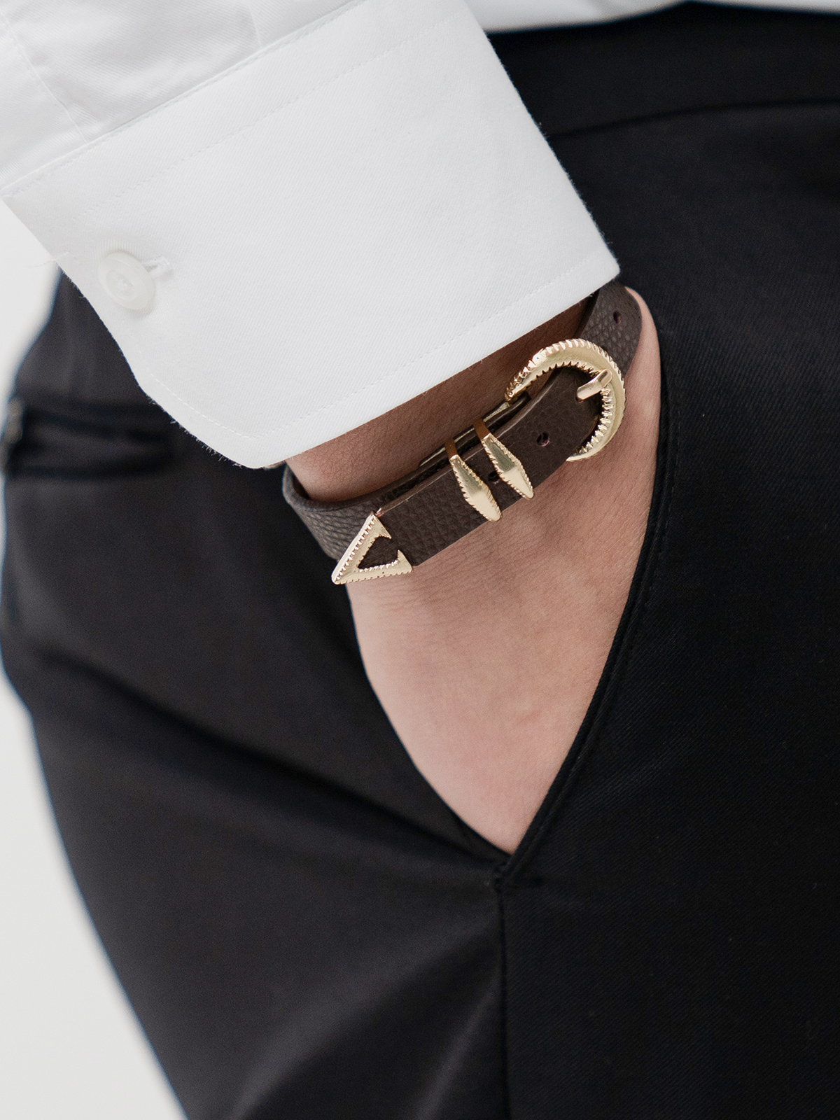 Signature AC Bracelet #001 [D.brown & Gold]