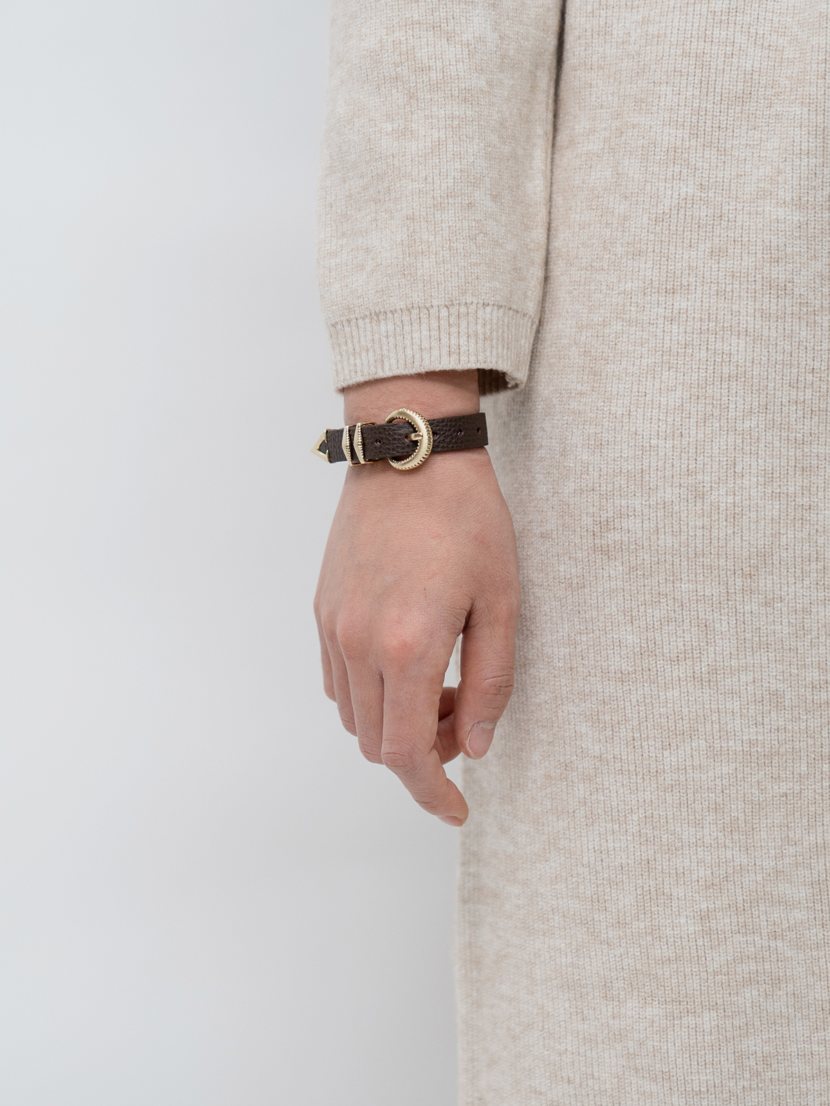 Signature AC Bracelet #001 [D.brown & Gold]