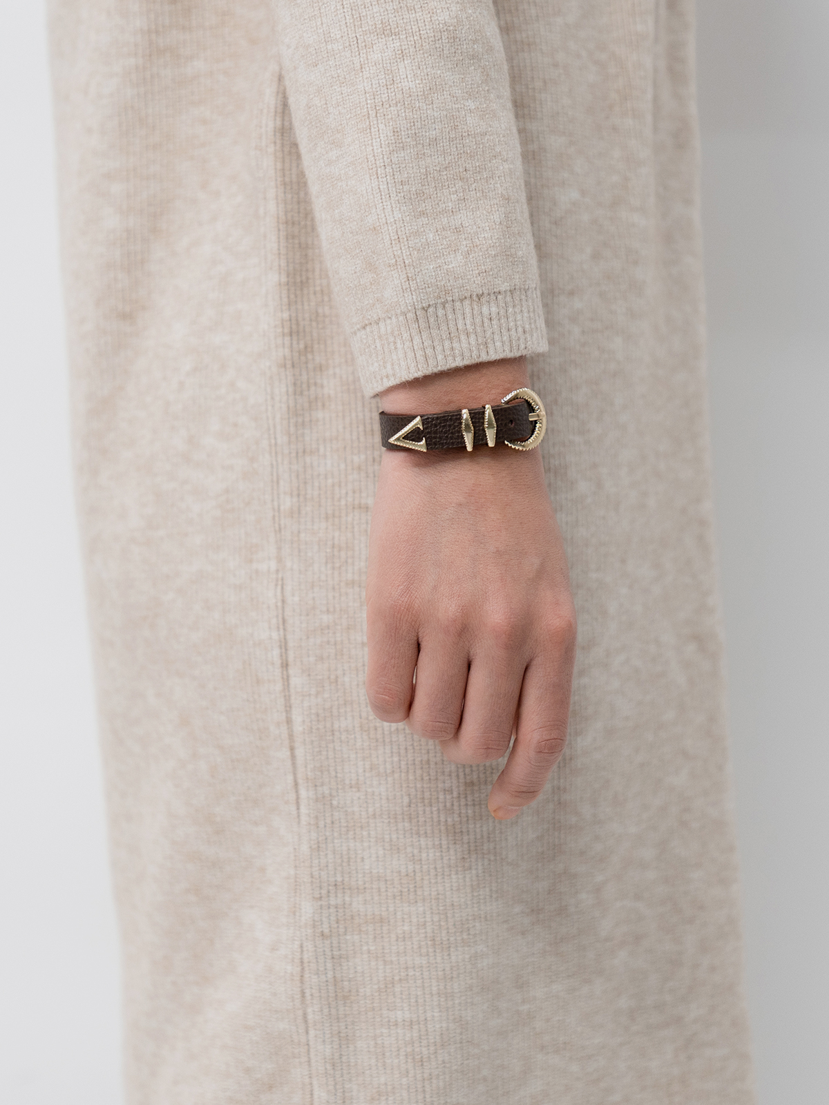 Signature AC Bracelet #001 [D.brown & Gold]