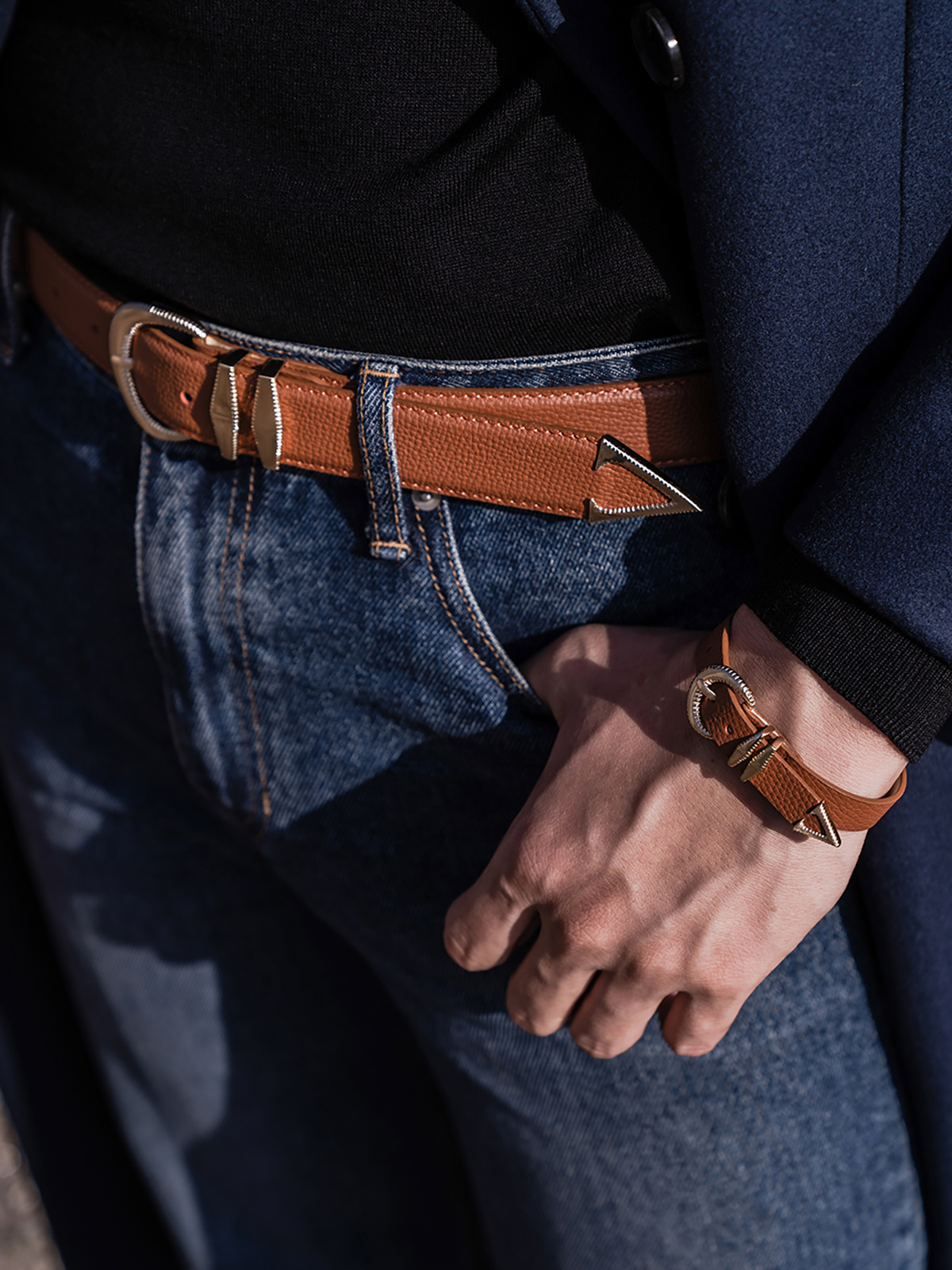 Signature AC Bracelet #001 [A.brown & gold]