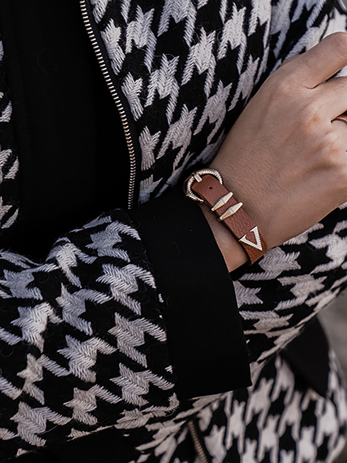 Signature AC Bracelet #001 [A.brown & gold]