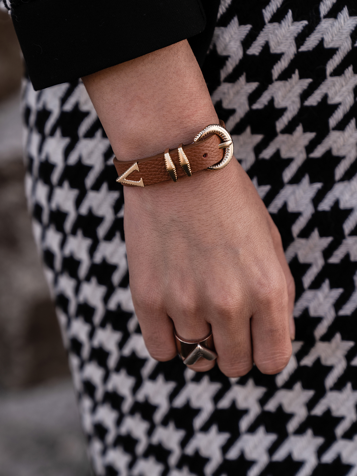 Signature AC Bracelet #001 [A.brown & gold]