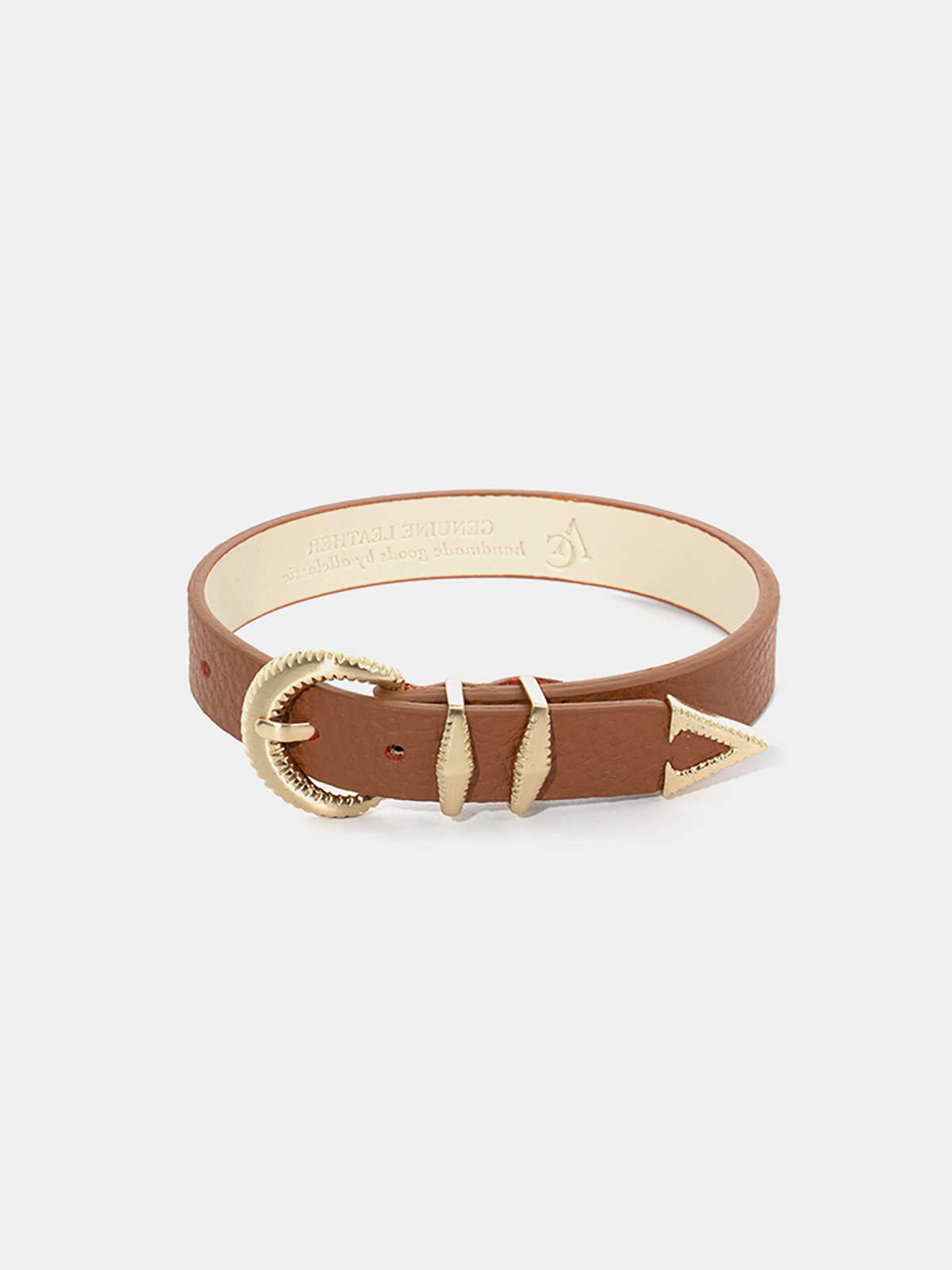 Signature AC Bracelet #001 [A.brown & gold]