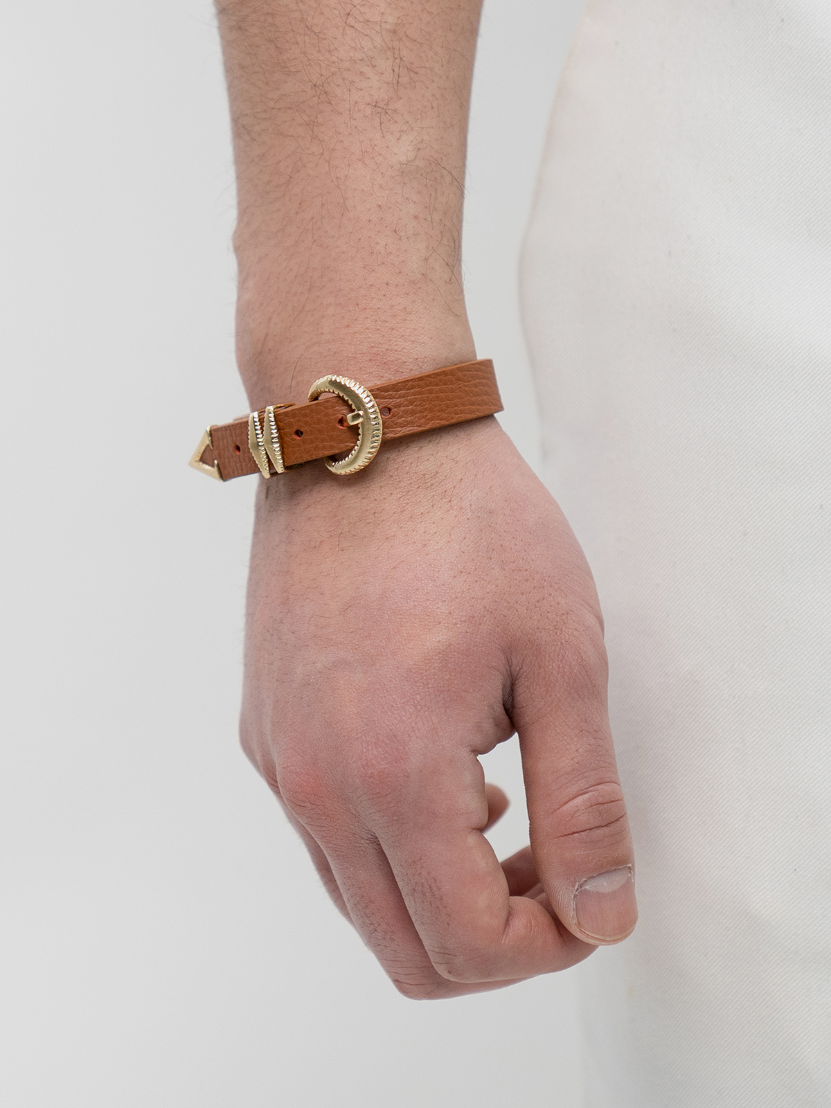 Signature AC Bracelet #001 [A.brown & gold]
