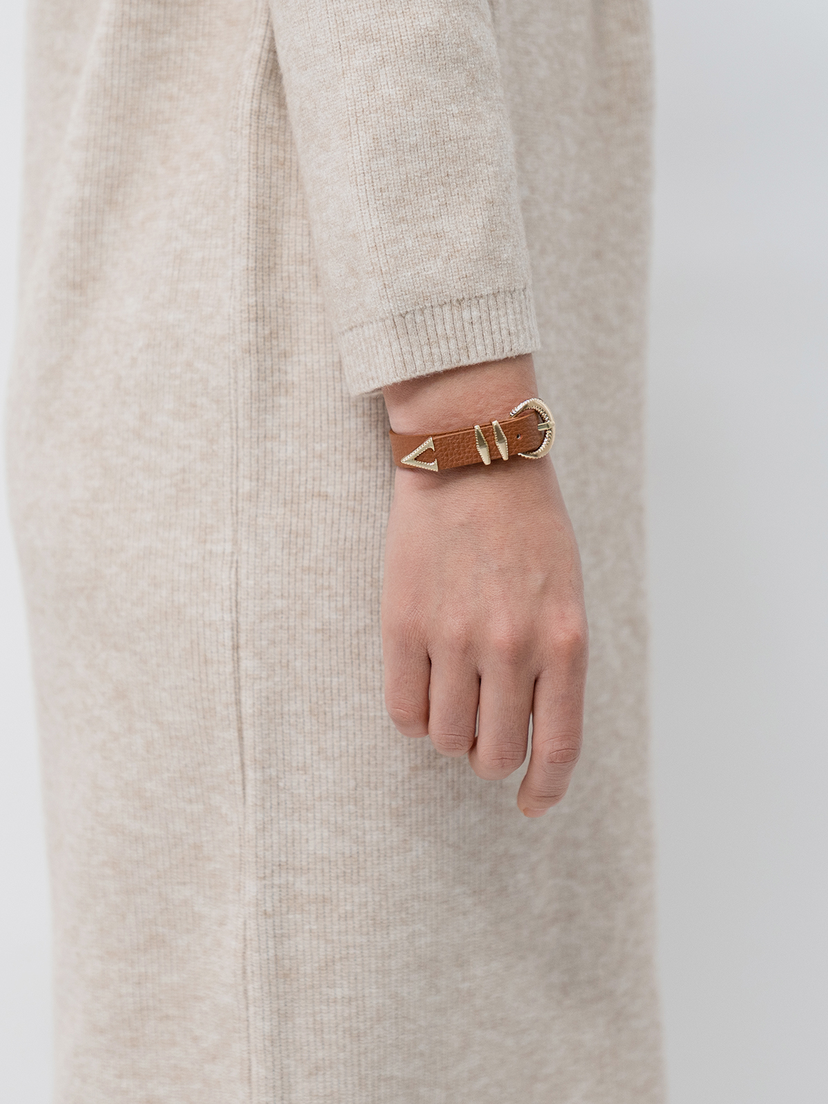 Signature AC Bracelet #001 [A.brown & gold]