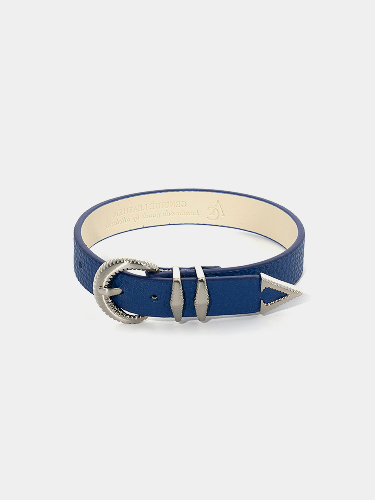 Signature AC Belt #001 [Blue & Silver]