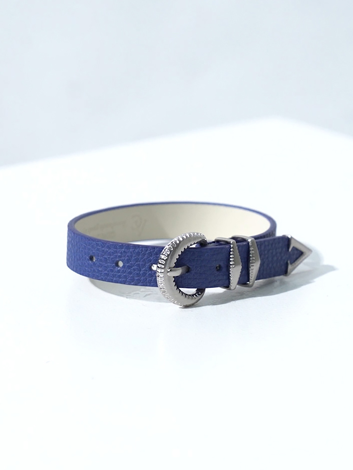 Signature AC Belt #001 [Blue & Silver]