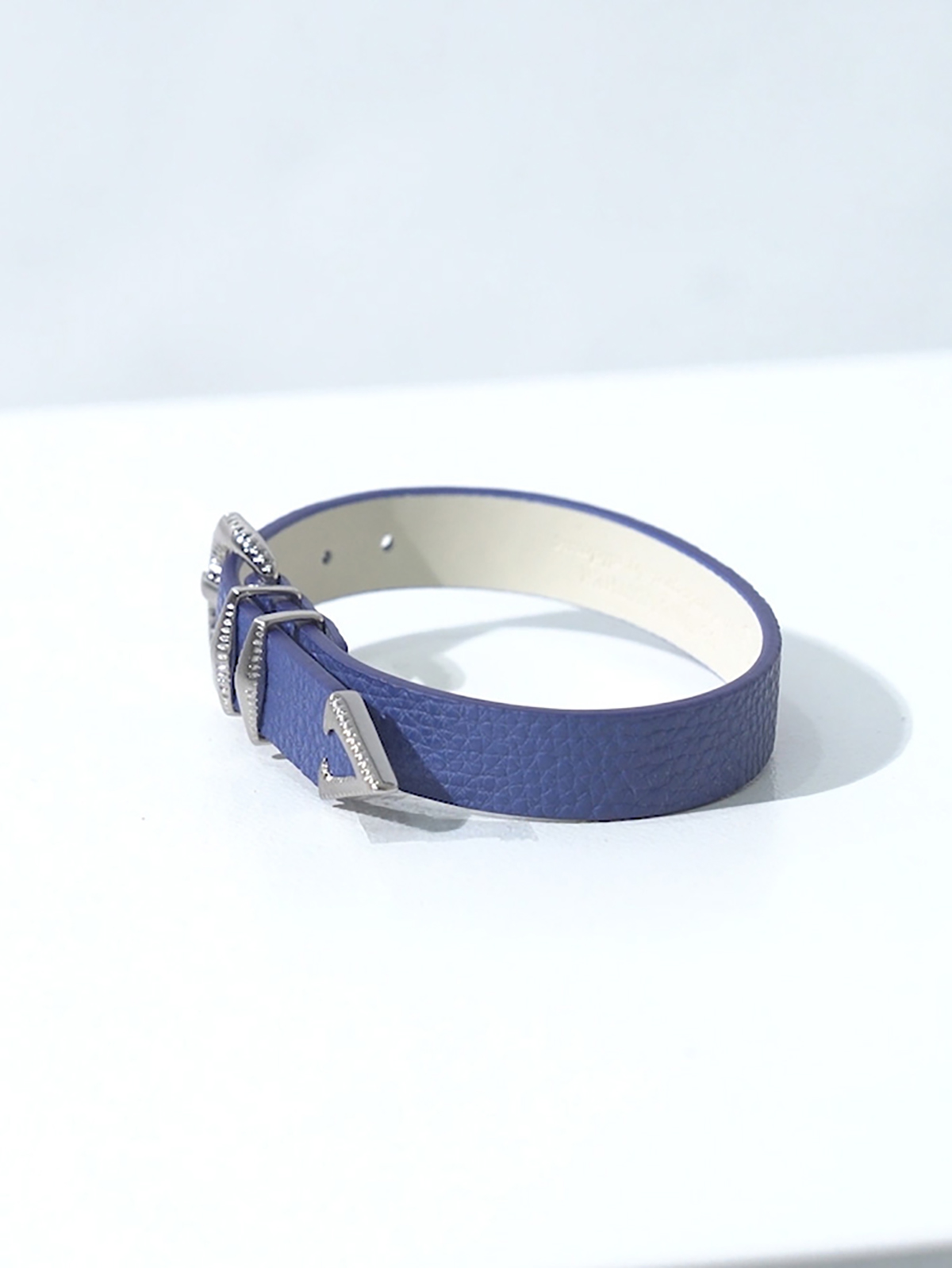 Signature AC Belt #001 [Blue & Silver]