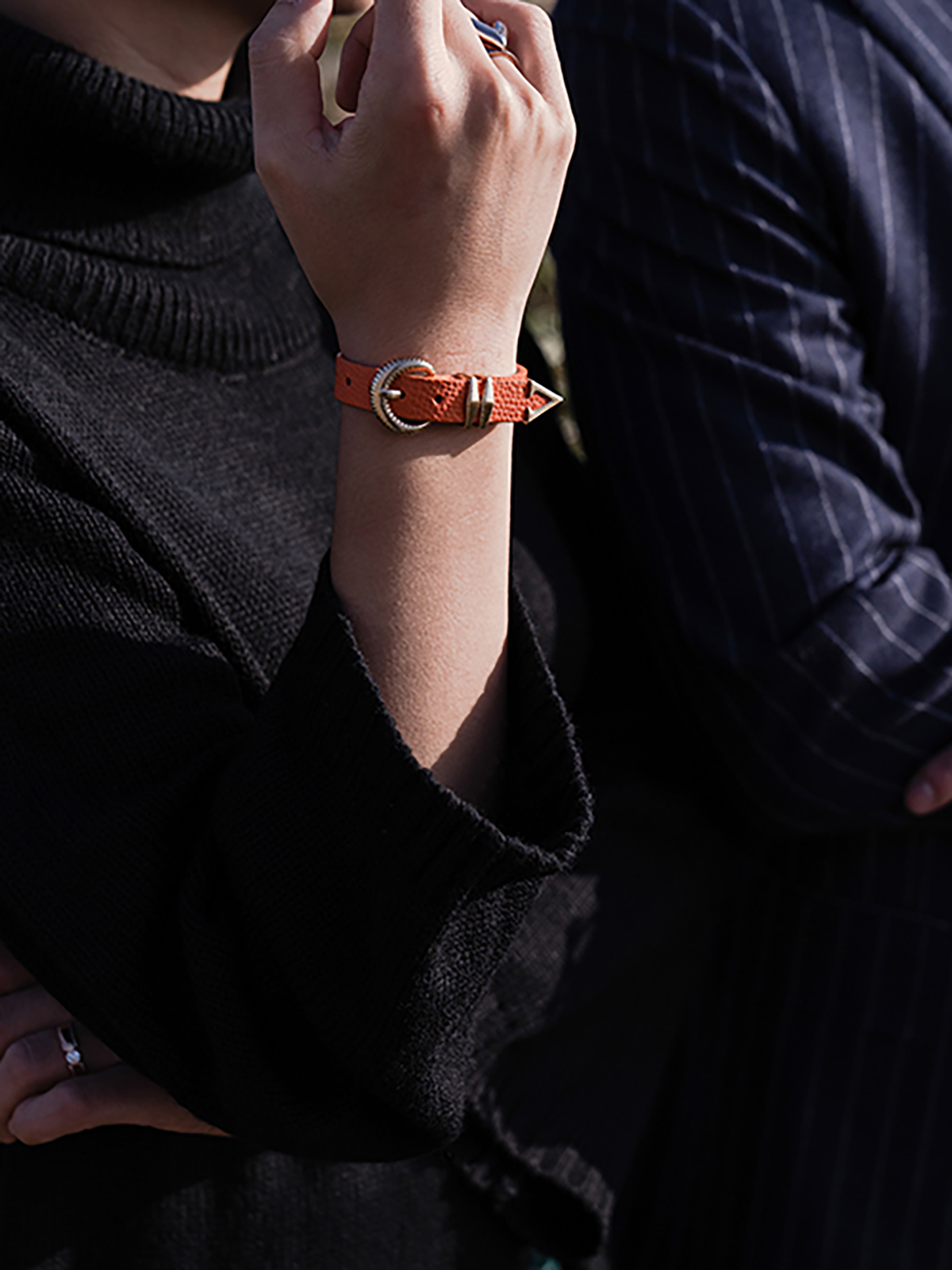 Signature AC Belt #001 [Orange & Gold]