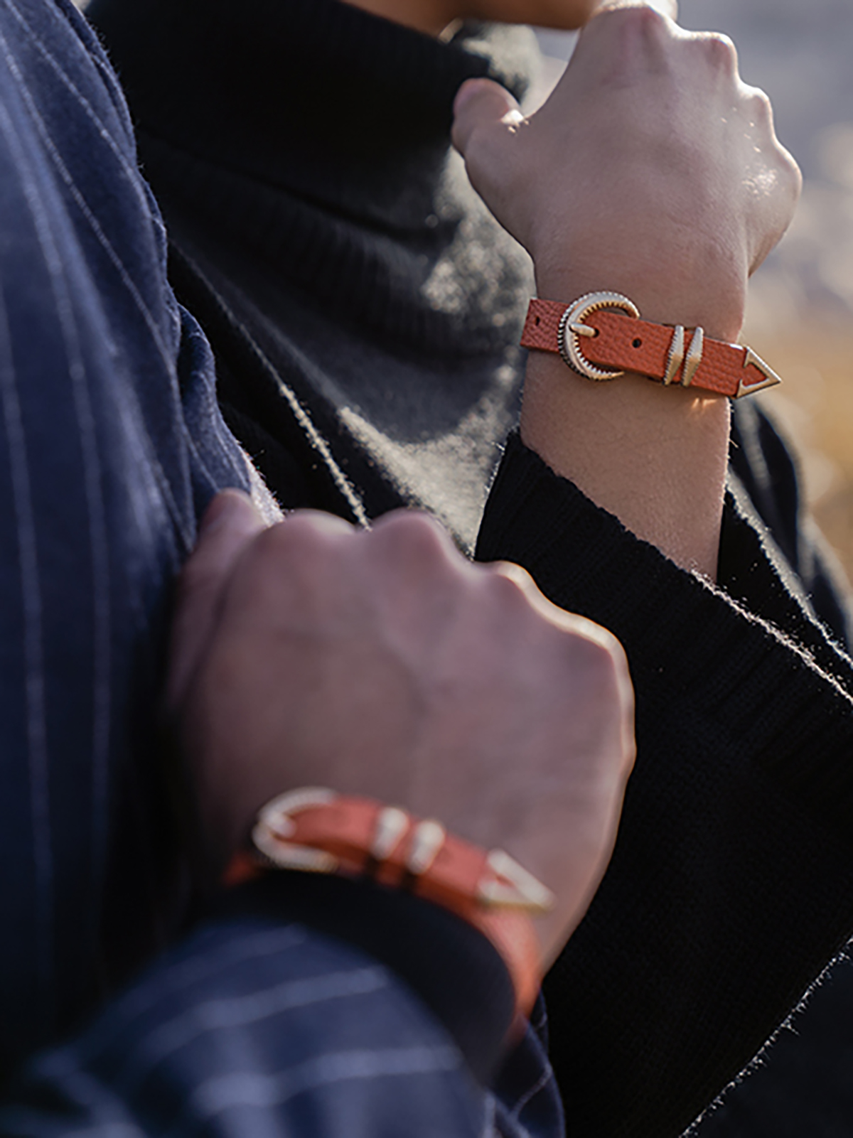 Signature AC Belt #001 [Orange & Gold]