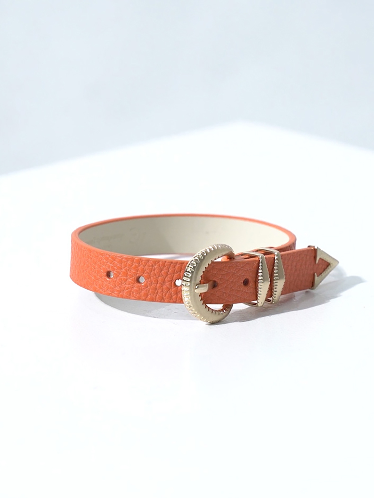 Signature AC Belt #001 [Orange & Gold]