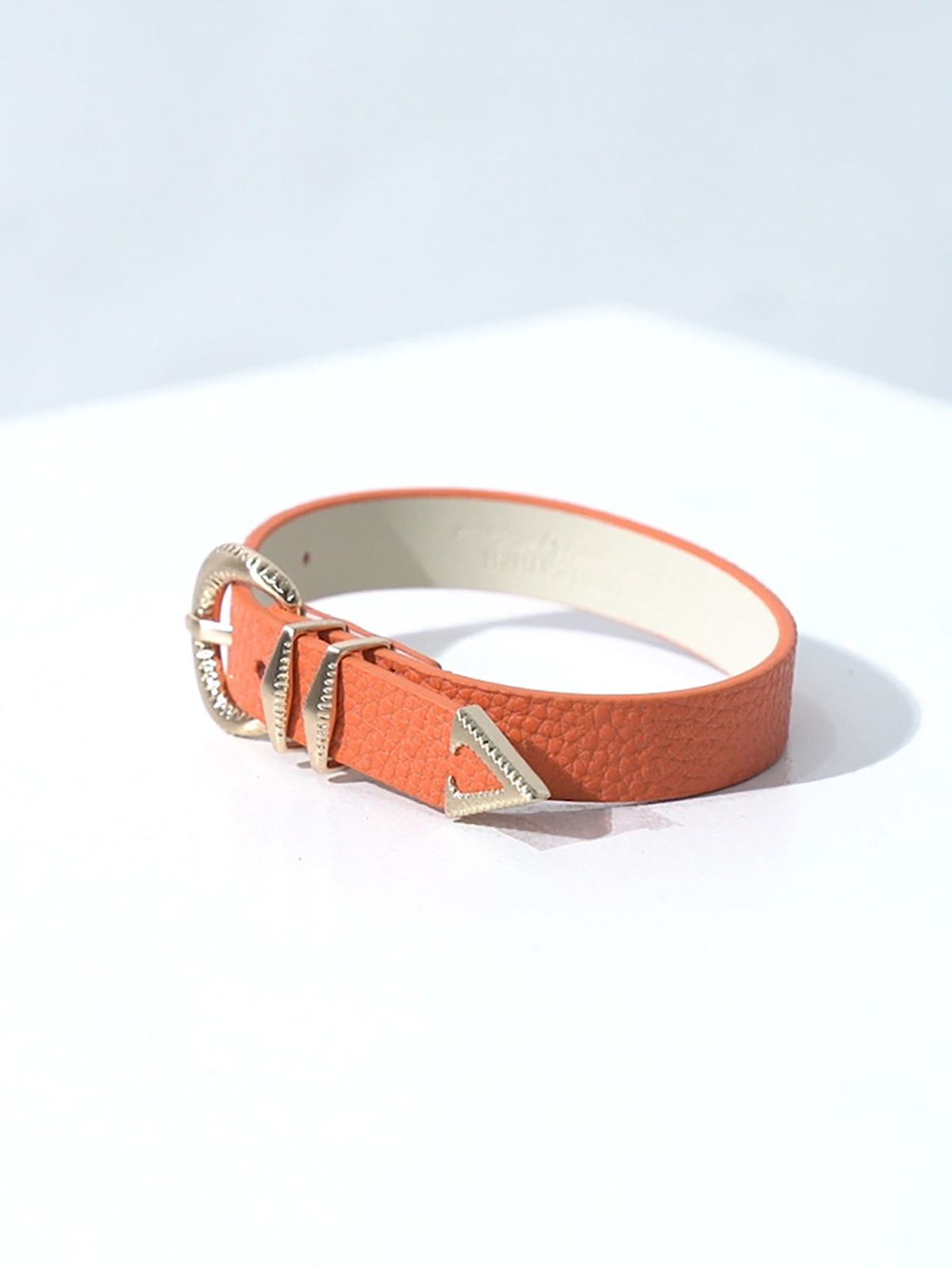 Signature AC Belt #001 [Orange & Gold]