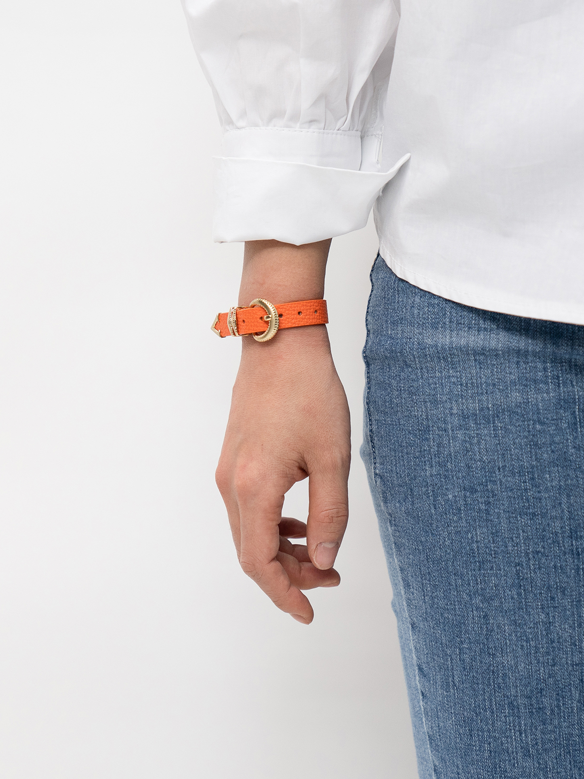 Signature AC Belt #001 [Orange & Gold]