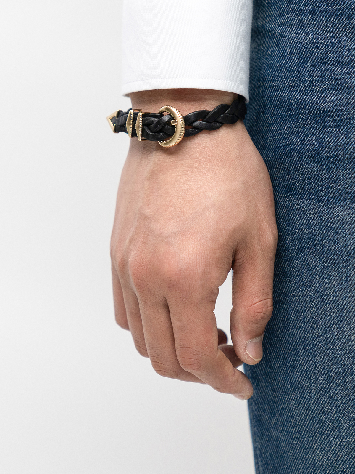 Signature AC Bracelet #001 [W.black & Gold]