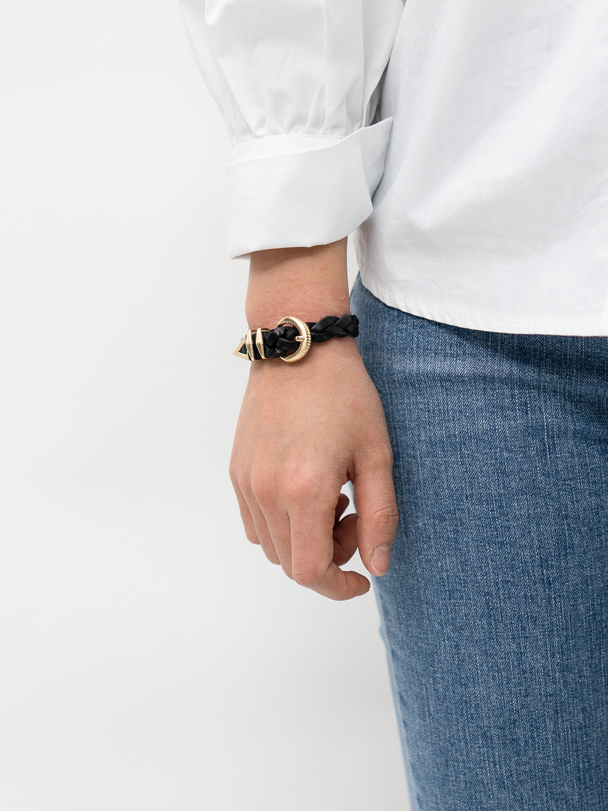 Signature AC Bracelet #001 [W.black & Gold]