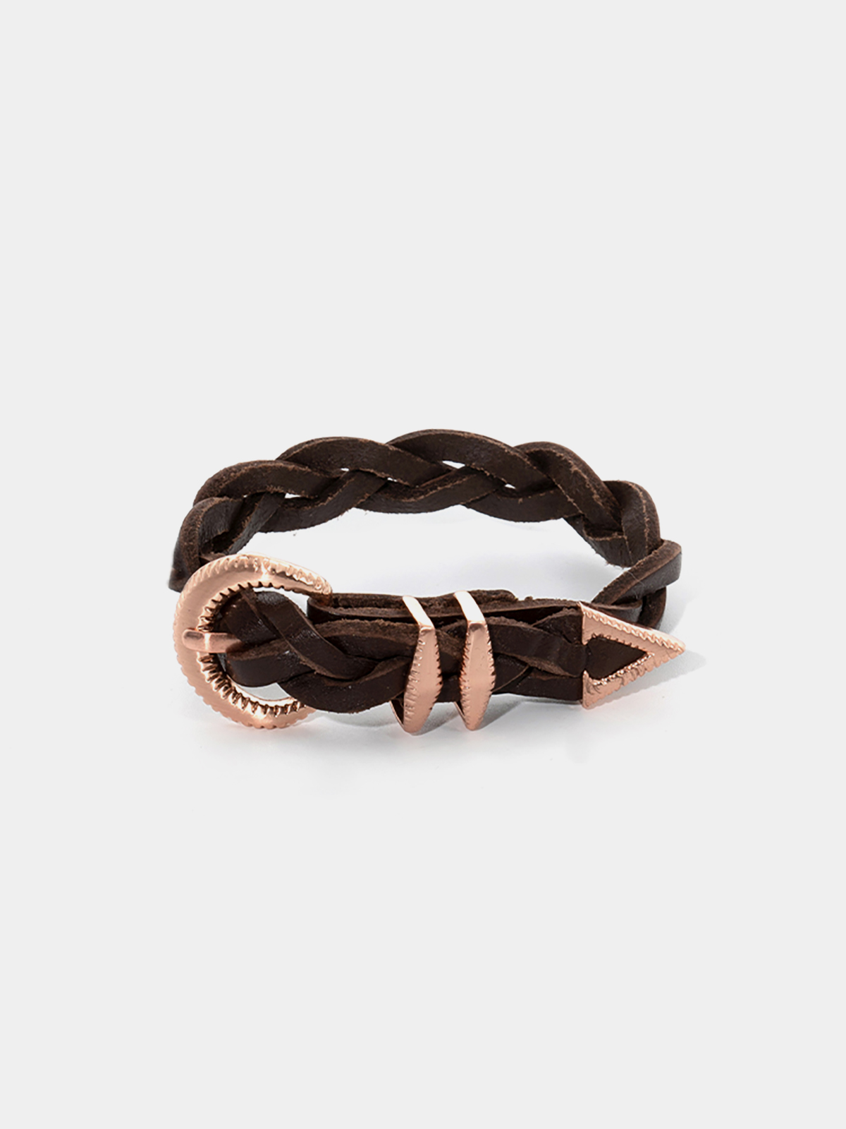 Signature AC Belt #001 [W.brown & Rose gold]