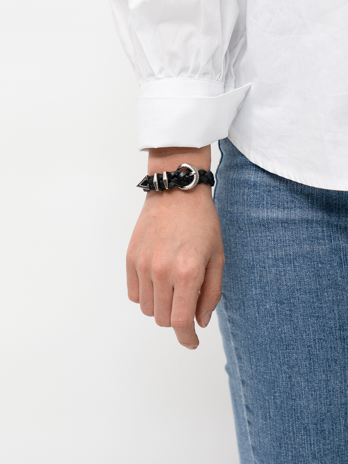 Signature AC Belt #001 [W.black & Silver]
