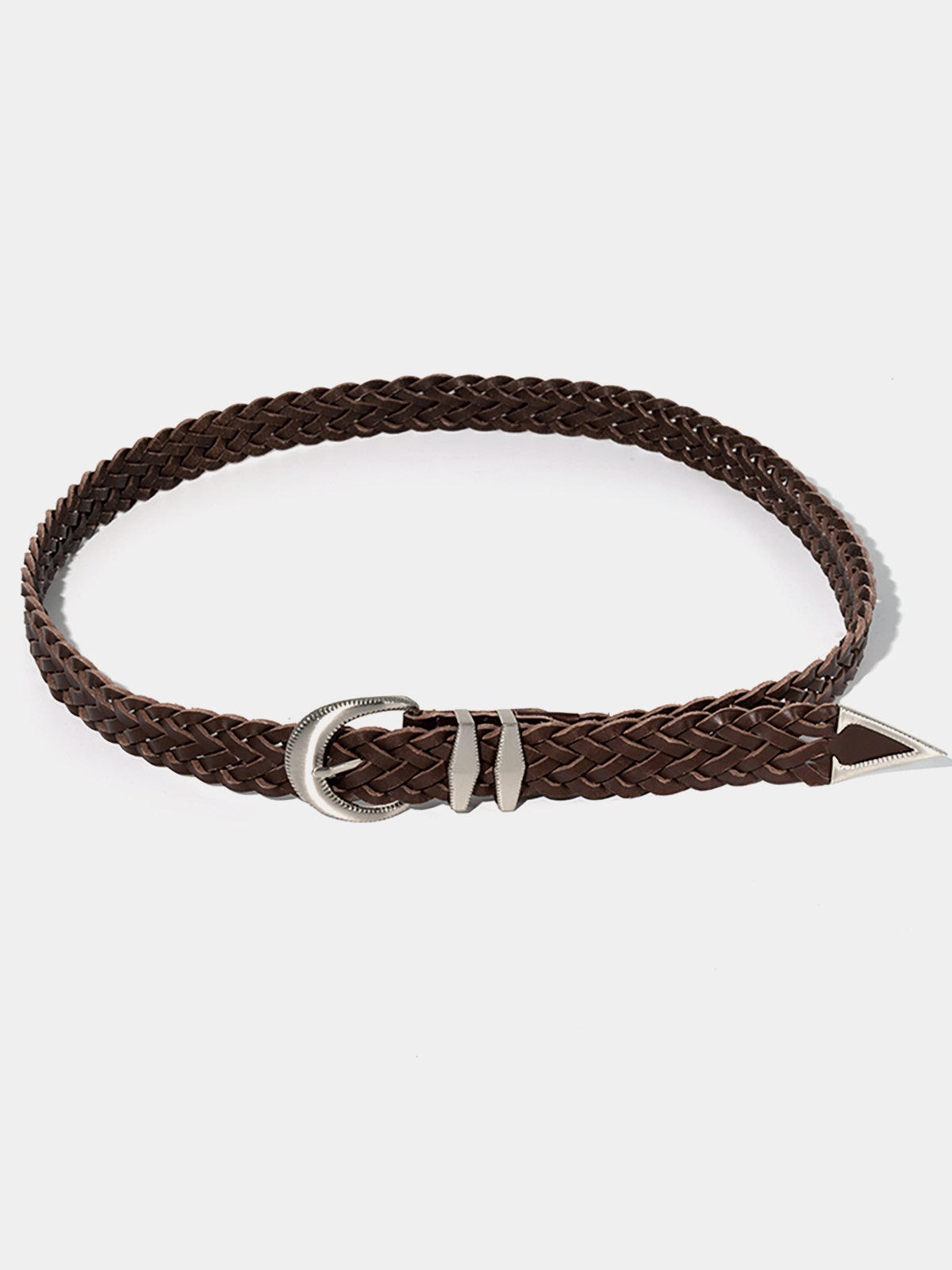 Signature AC Belt #001 [W.brown & Silver]