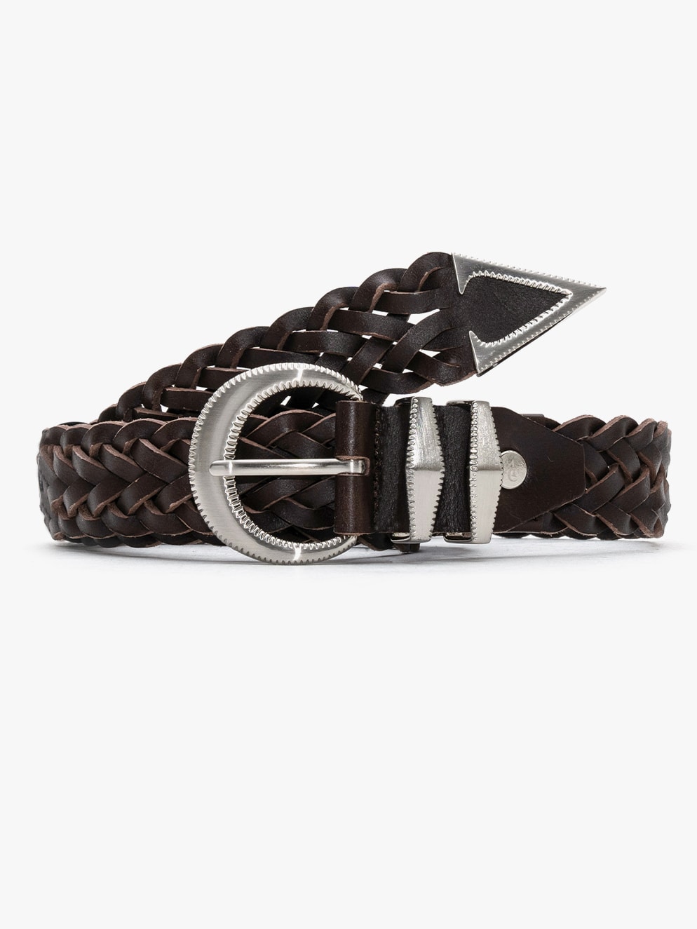 Signature AC Belt #001 [W.brown & Silver]
