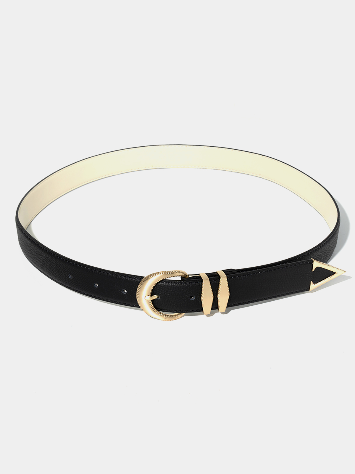 Signature AC Belt #001 [Black & Gold]