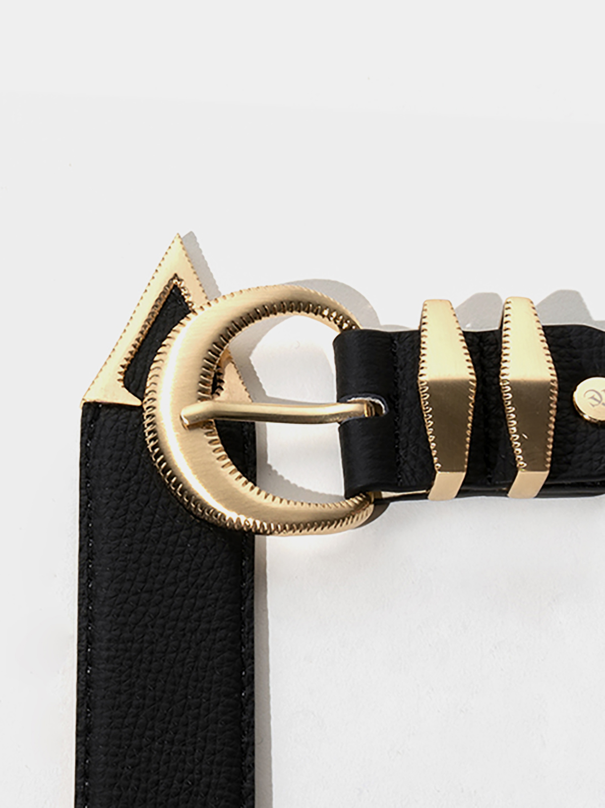 Signature AC Belt #001 [Black & Gold]