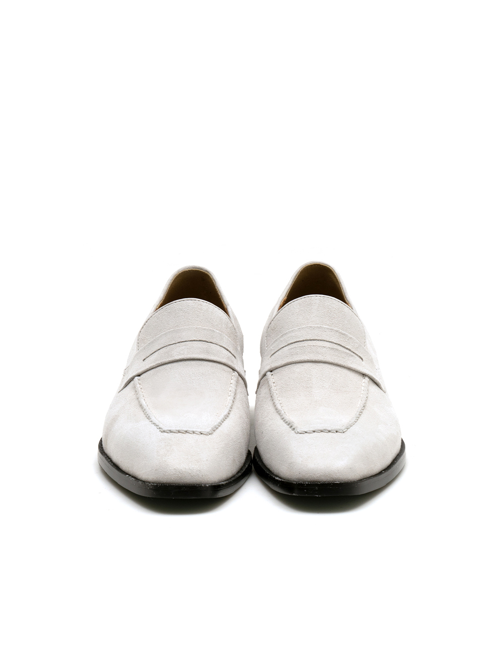 Ardor Loafers #1001 [White suede]