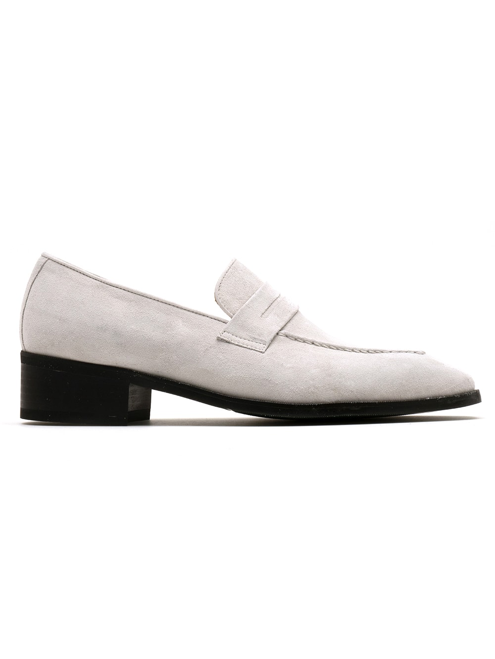Ardor Loafers #1001 [White suede]
