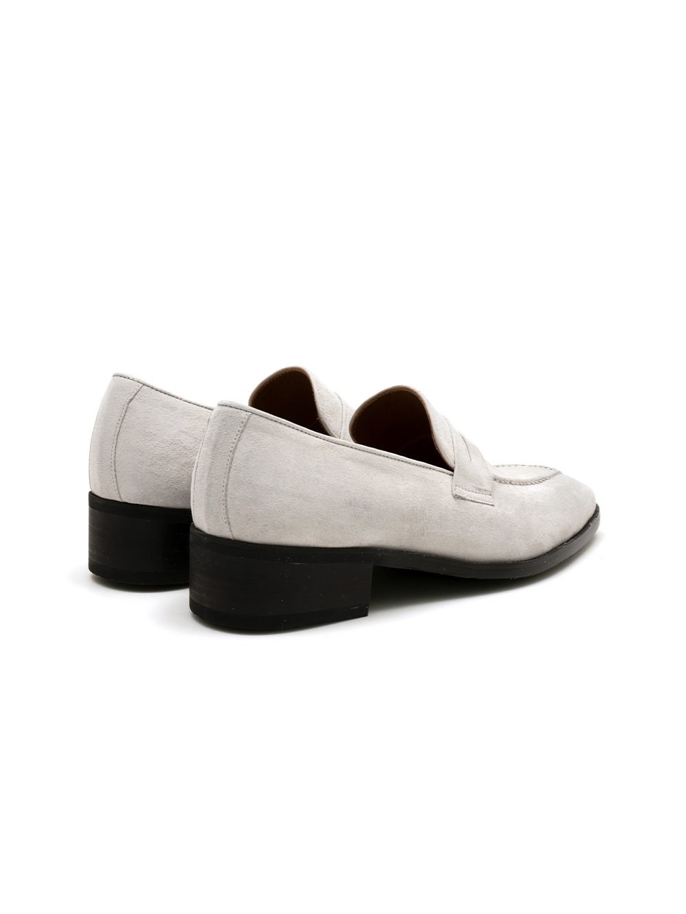 Ardor Loafers #1001 [White suede]