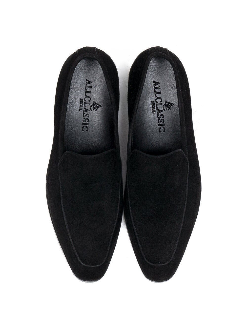 Ardor Loafers #1004 [Black suede]