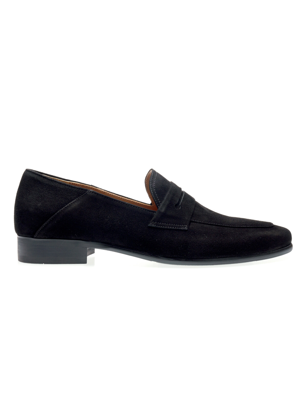 Luce Penny Loafers #027 [Black suede]