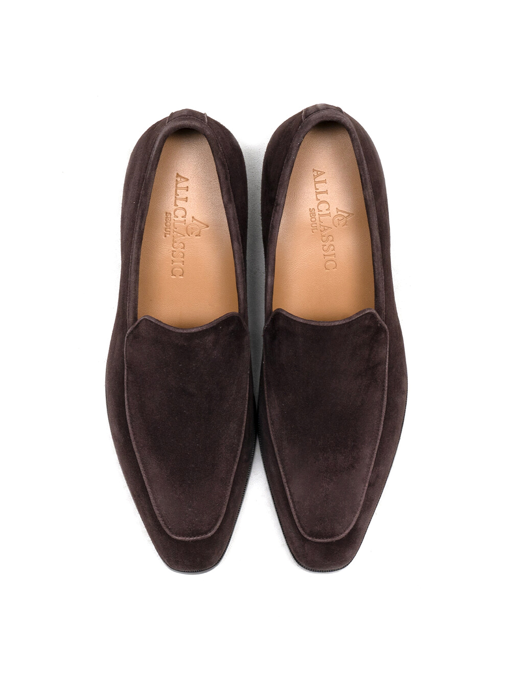 Ardor Loafers #1004 [Dark brown suede]