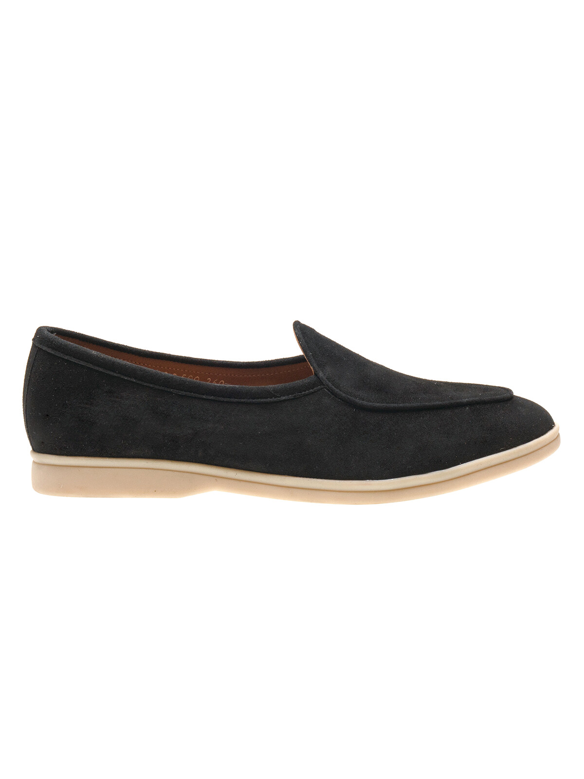 Resort Belgian Loafers #500 [Black suede]