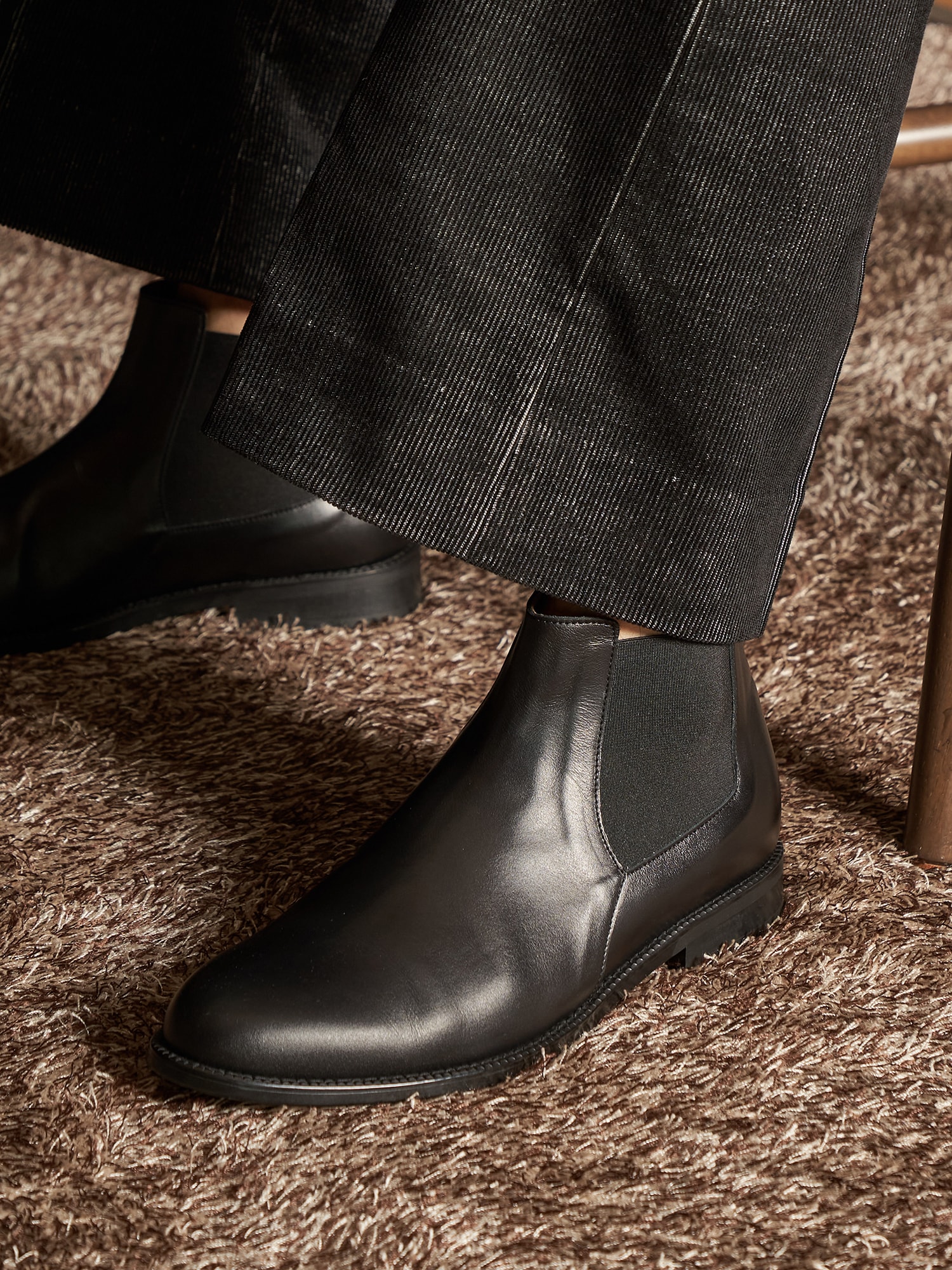 Cimer Chelsea Boots #505 [Black]