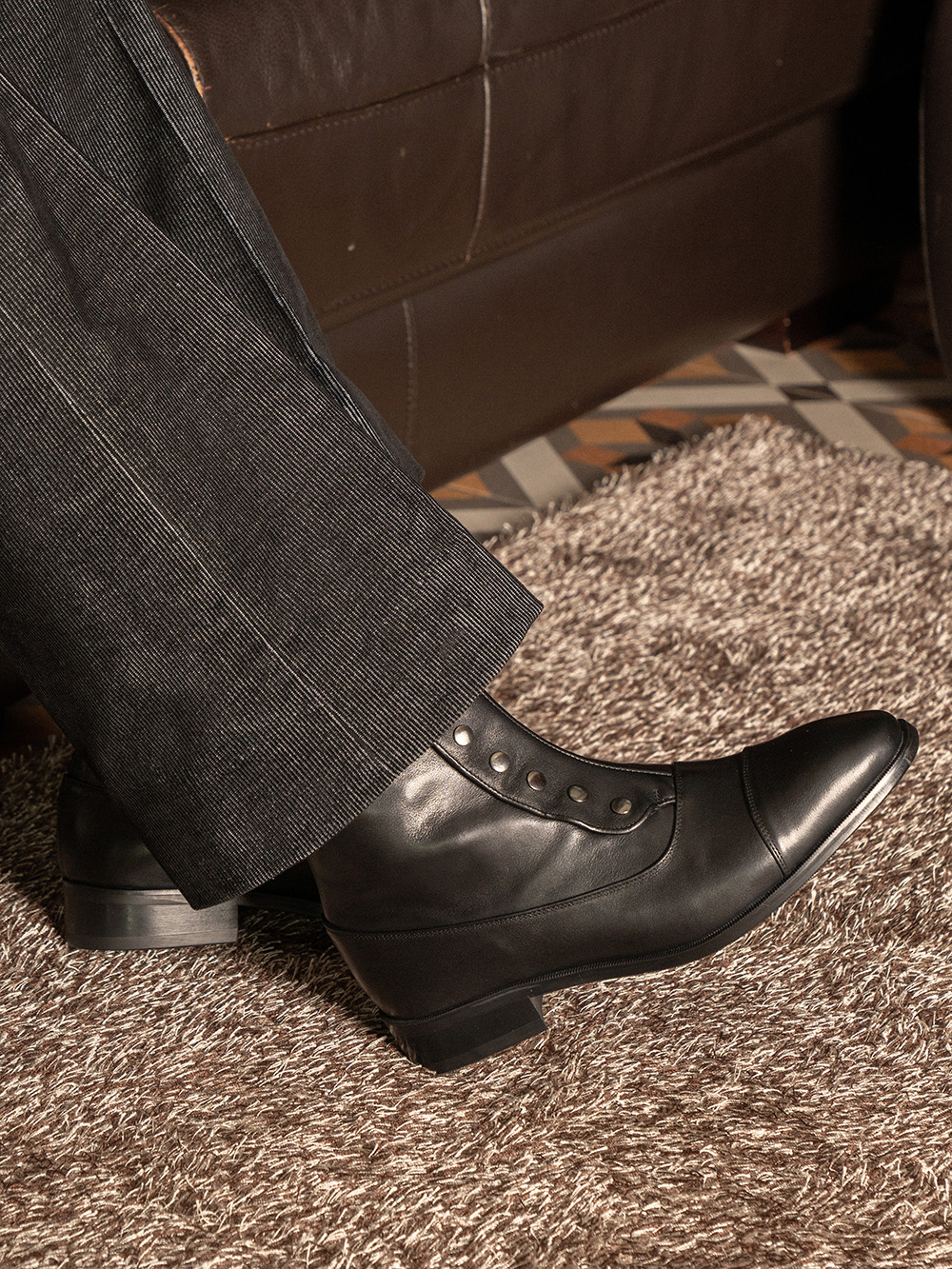 Ardor Button boots #140 [Black]