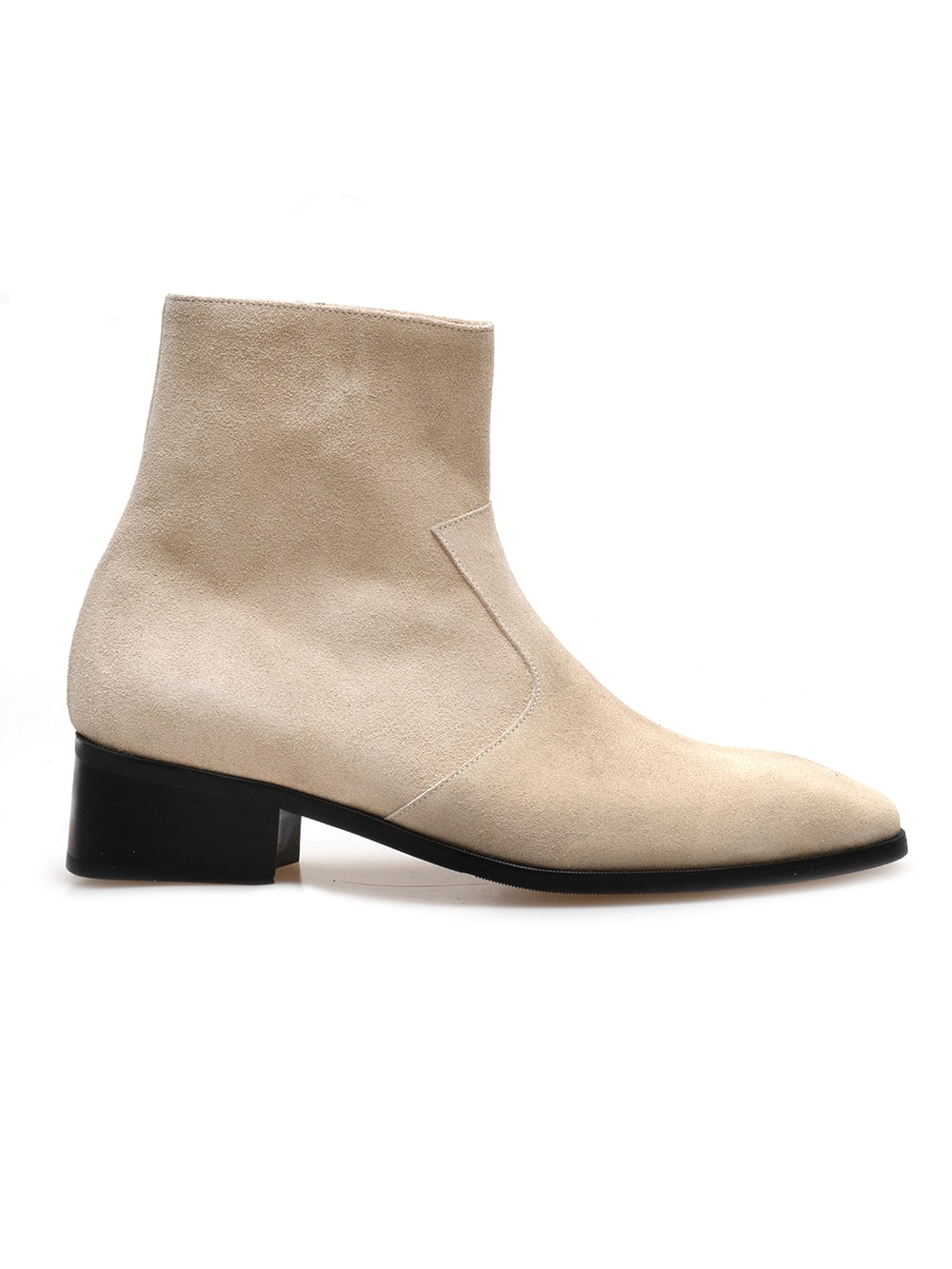 Ardor Western boots #139 [Ivory suede]