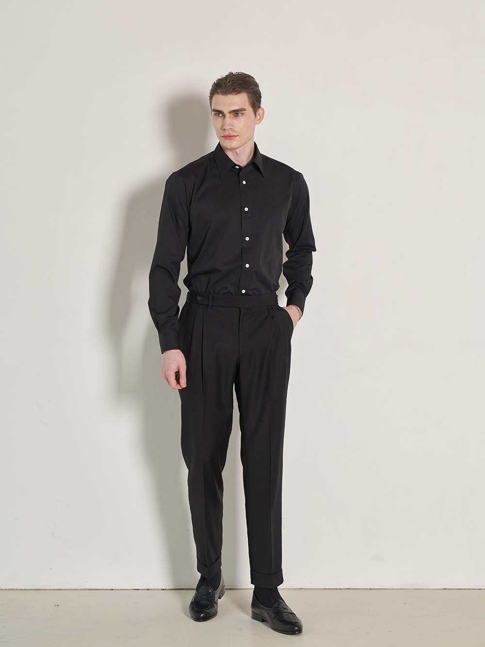Dress Shirts #005 [Black]