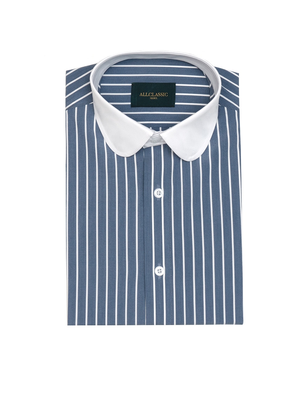 Club Collar Shirts #014 [Navy]