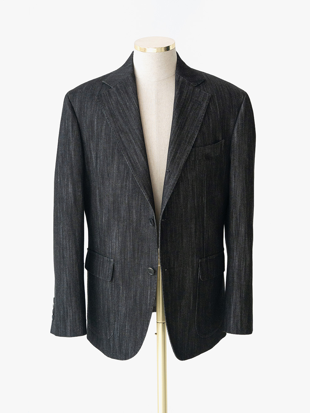 Tailored Denim Jacket #003 [black]
