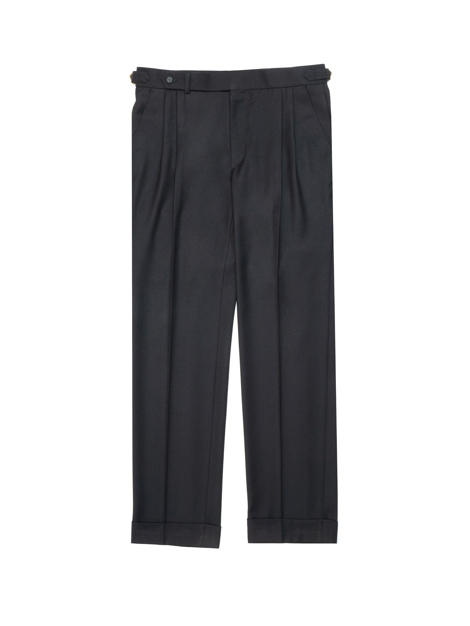 Tailored 2-Pleats Pants #010 [Black]
