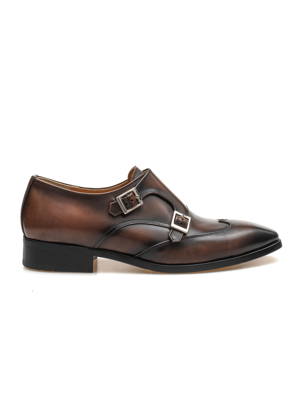 Ardor Monk-strap #018 [Classic brown]