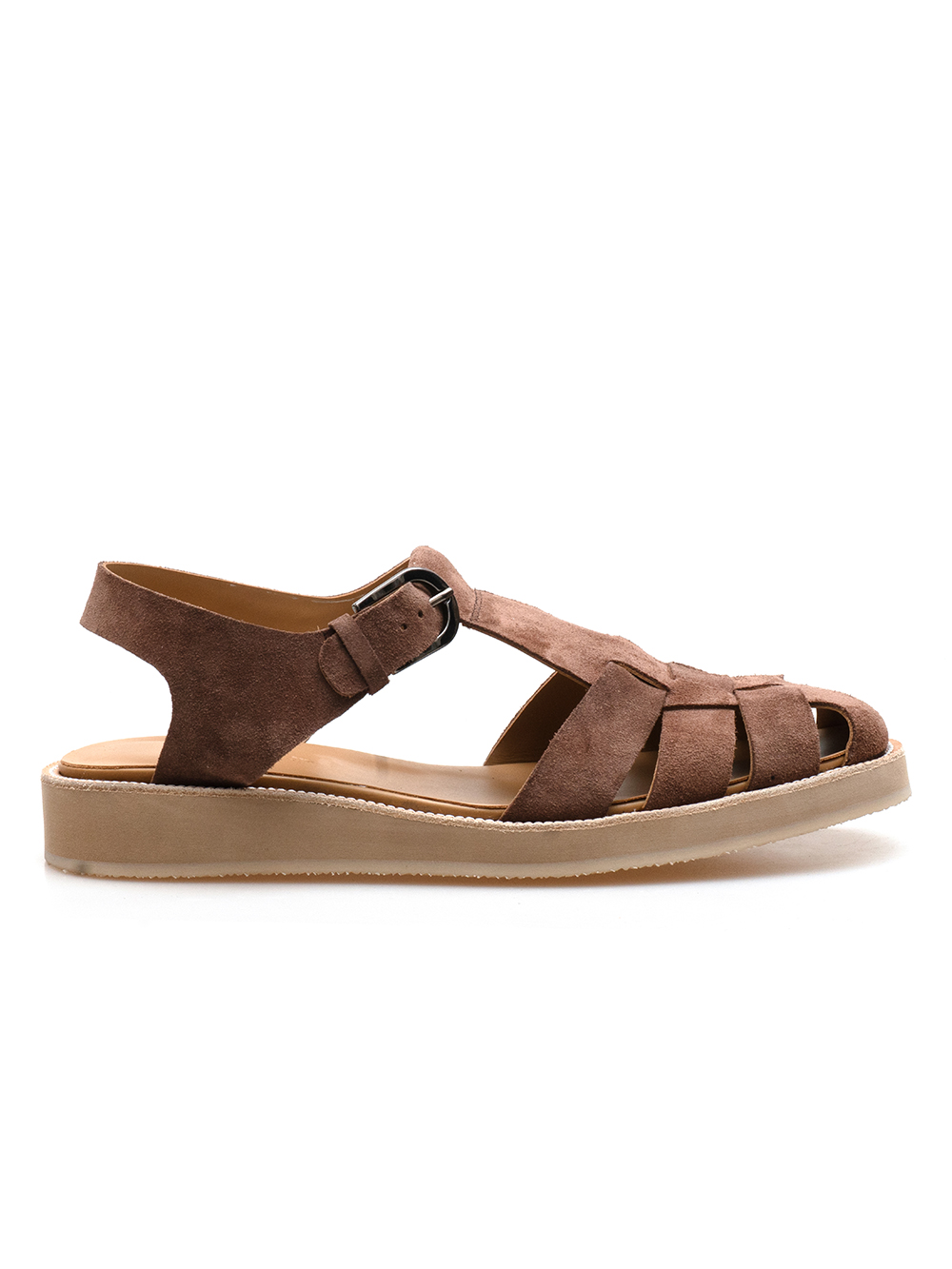 Fisherman Sandals #7001 [Chestnut suede]
