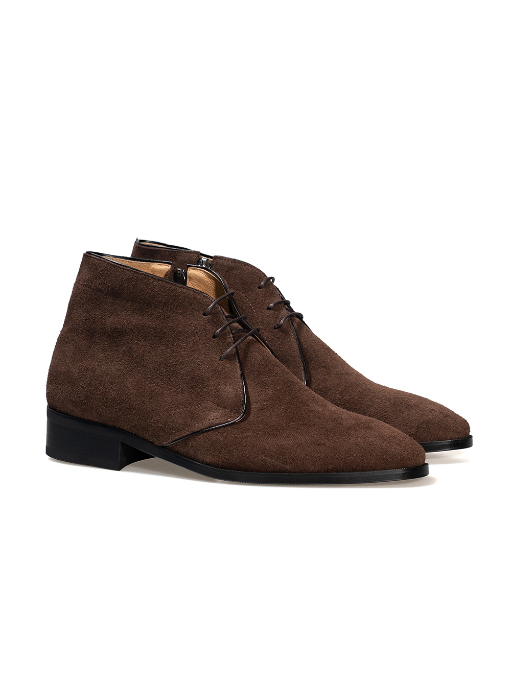 Ardor Chukka boots #0018 [Dark brown suede]