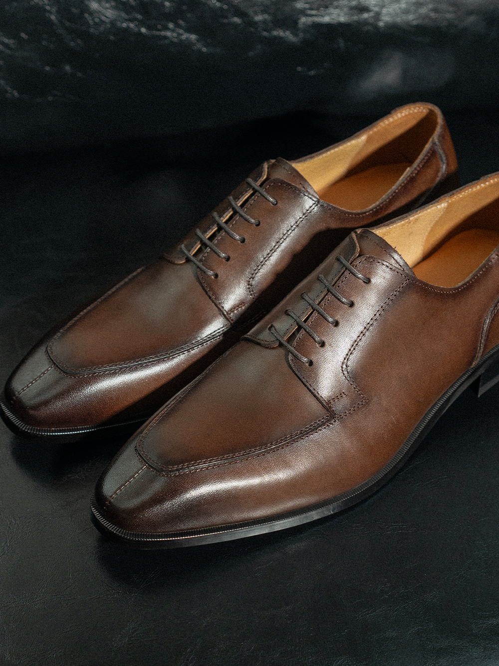 Ardor Derby shoes #1006 [Dark brown]