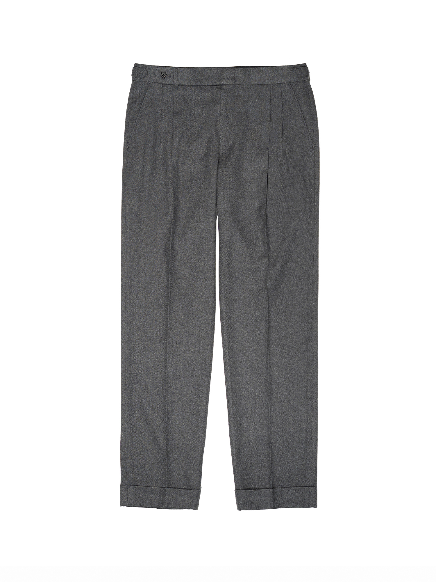 Tailored 2-Pleats Pants #010 [Charcoal]
