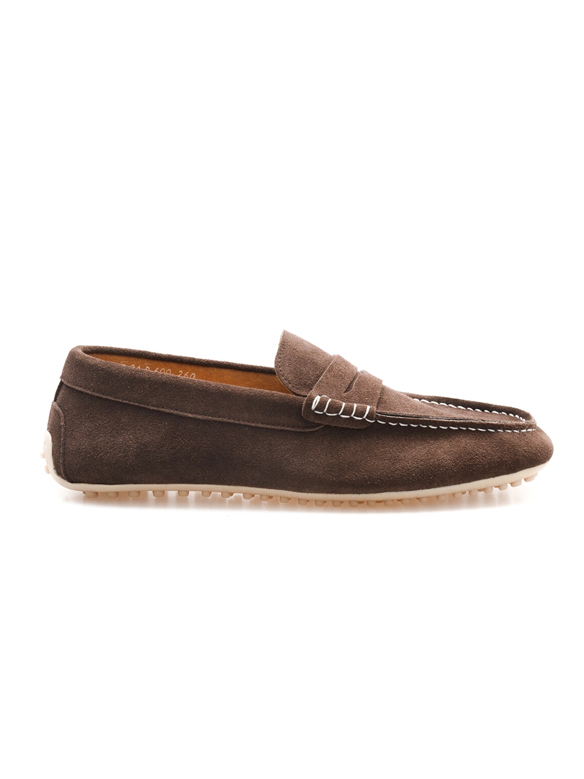 Driving Shoes #600 [Dark brown suede]