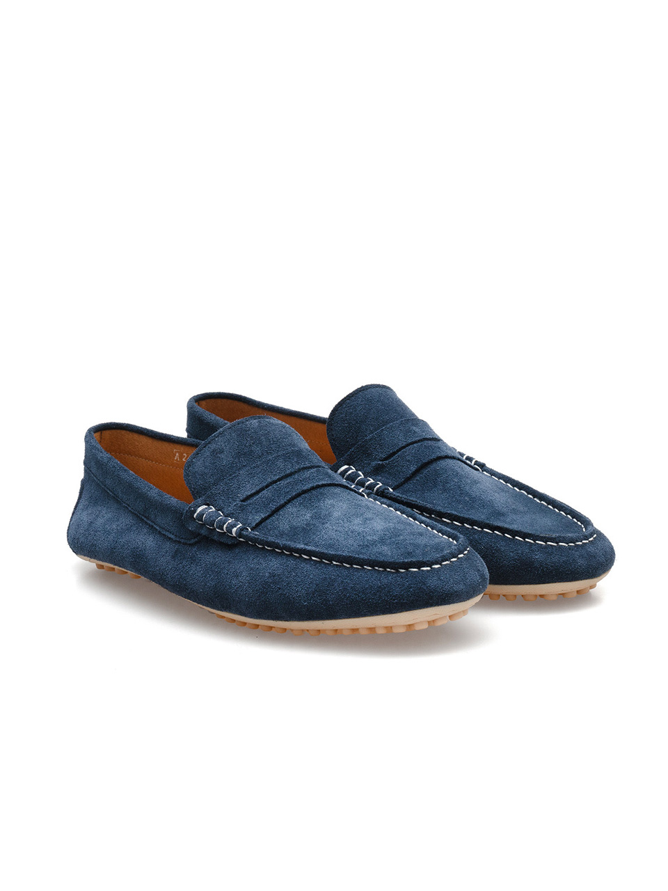 Driving Shoes #600 [Navy suede]