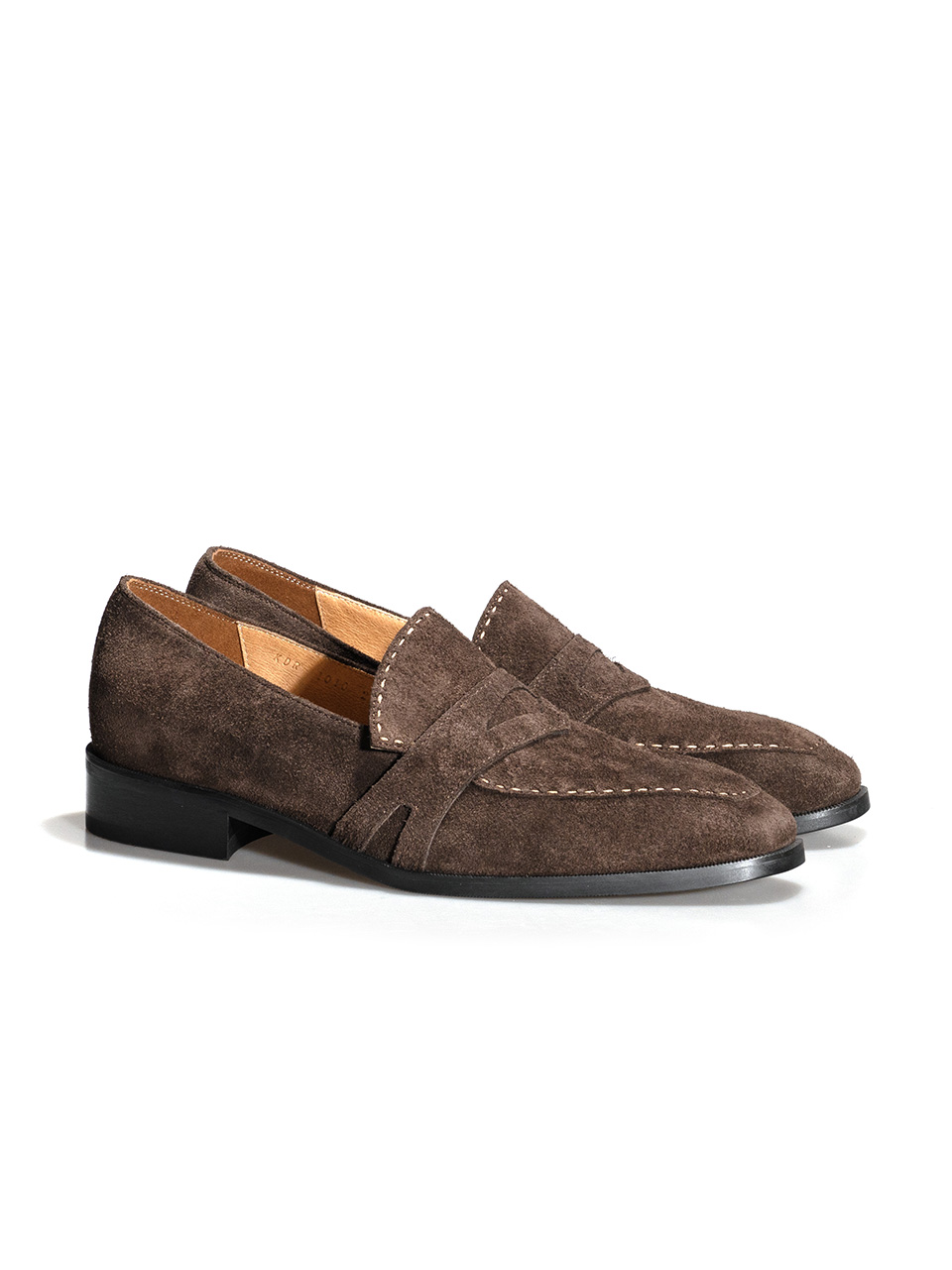 Ardor Loafers #1010 [Dark brown suede]