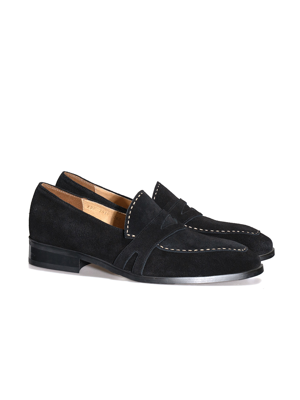 Ardor Loafers #1010 [Black suede]