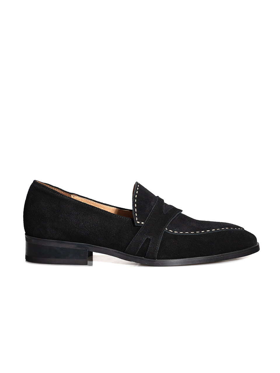 Ardor Loafers #1010 [Black suede]